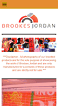 Mobile Screenshot of brookesjordan.com