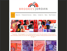 Tablet Screenshot of brookesjordan.com
